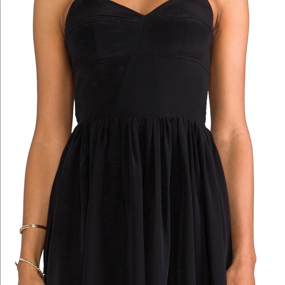 Amanda Uprichard “Silk Champagne Dress” - Picture 3 of 6